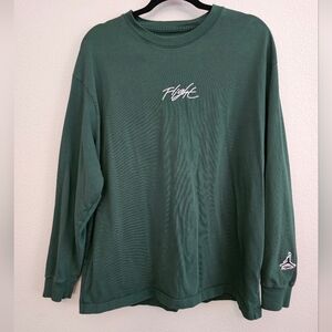 Jordan Shirt XL Dark Green Crew Neck